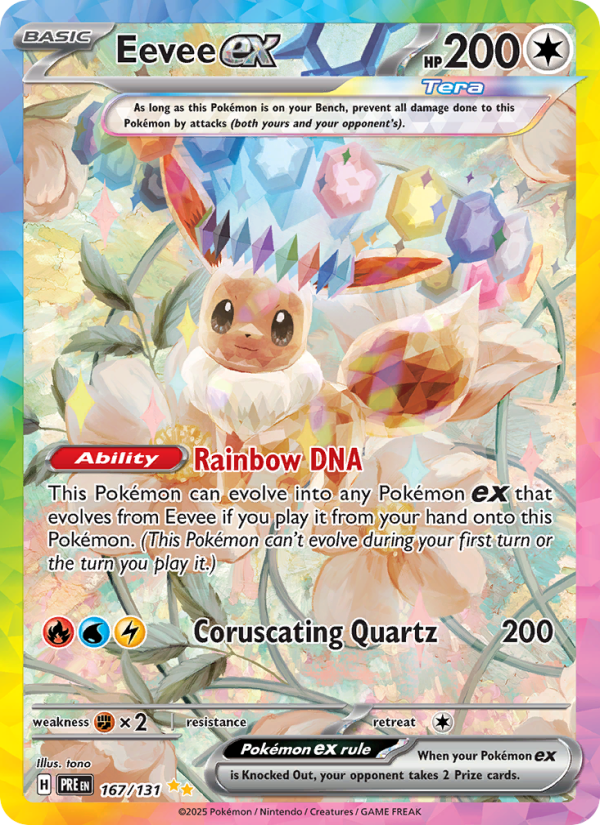 Eevee ex - Pokémon TCG Card