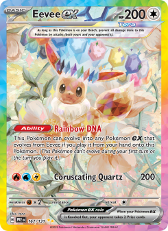 Eevee ex - pokemon TCG Card