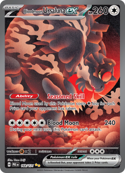 Bloodmoon Ursaluna ex - pokemon TCG Card