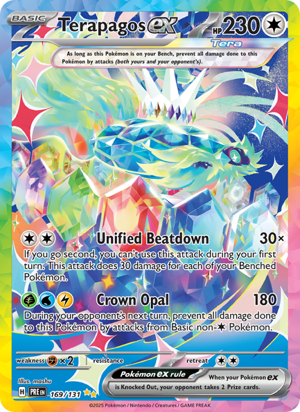 Terapagos ex - Pokémon TCG Card