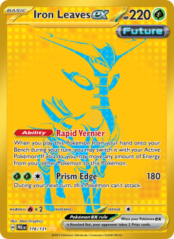 Iron Leaves ex - pokemon TCG Card