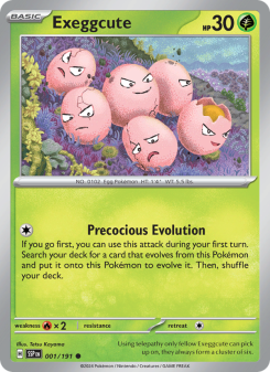 Exeggcute - pokemon TCG Card