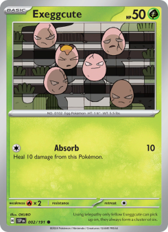 Exeggcute - pokemon TCG Card