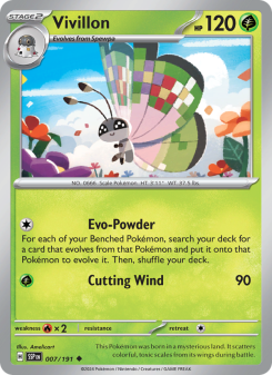 Vivillon - pokemon TCG Card