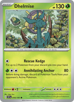 Dhelmise - pokemon TCG Card