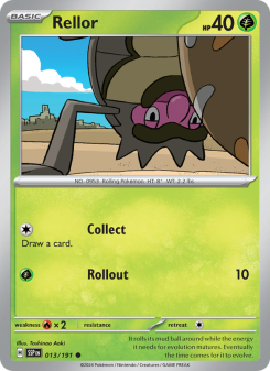 Rellor - pokemon TCG Card
