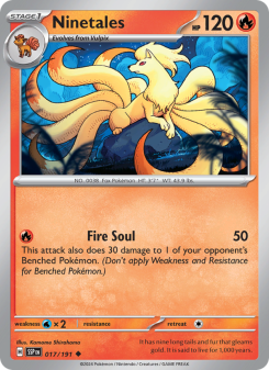 Ninetales - pokemon TCG Card