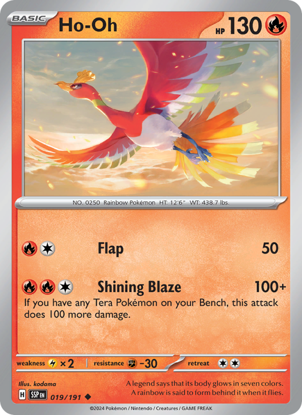 Ho-Oh - Pokémon TCG Card