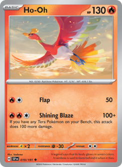 Ho-Oh - pokemon TCG Card