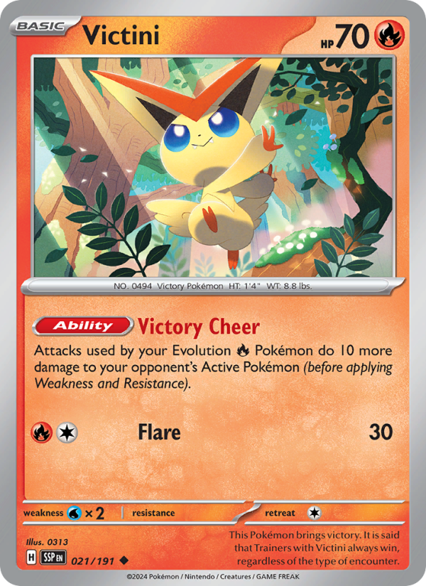 Victini - Pokémon TCG Card
