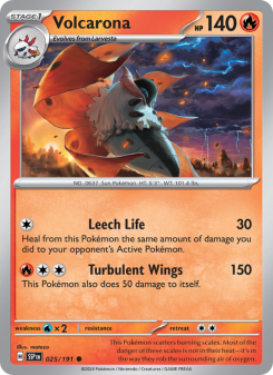 Volcarona - pokemon TCG Card