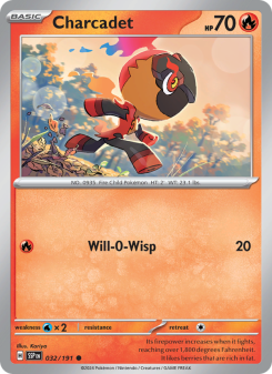Charcadet - pokemon TCG Card