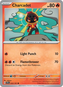 Charcadet - pokemon TCG Card