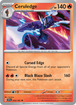 Ceruledge - pokemon TCG Card