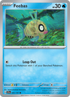 Feebas - pokemon TCG Card