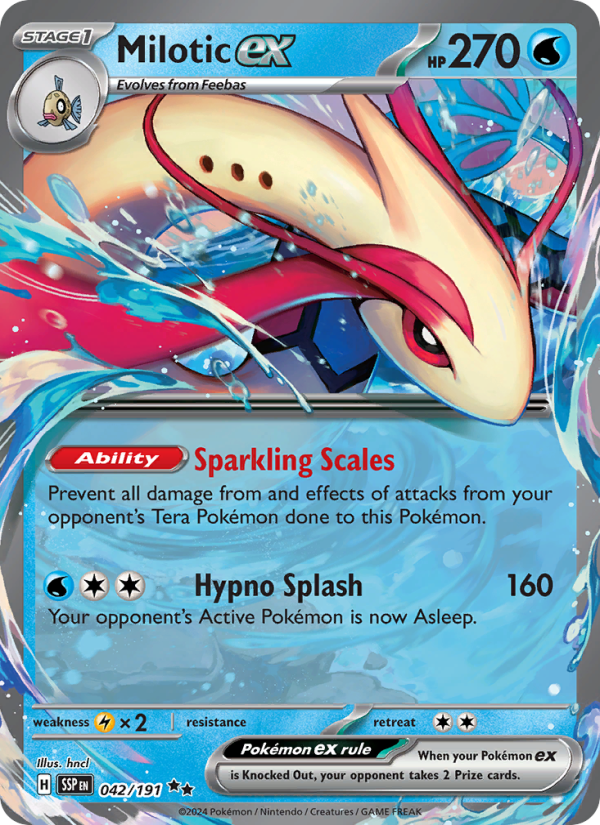 Milotic ex - Pokémon TCG Card