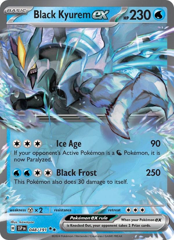 Black Kyurem ex - Pokémon TCG Card
