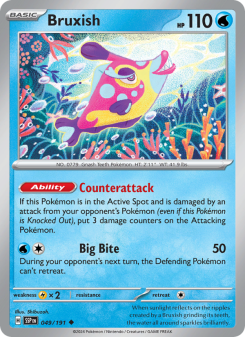 Bruxish - pokemon TCG Card