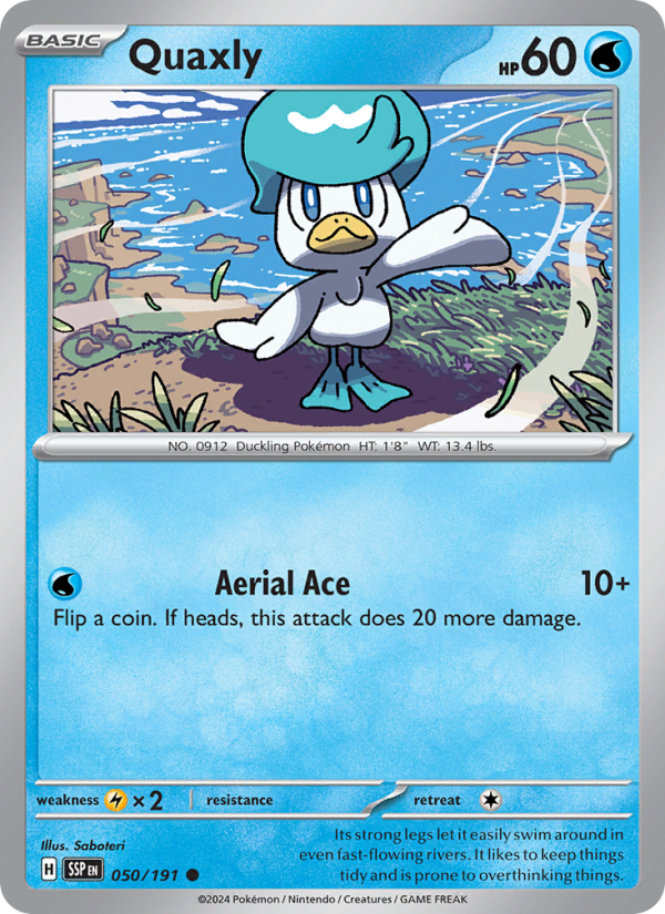 Quaxly - Pokémon TCG Card