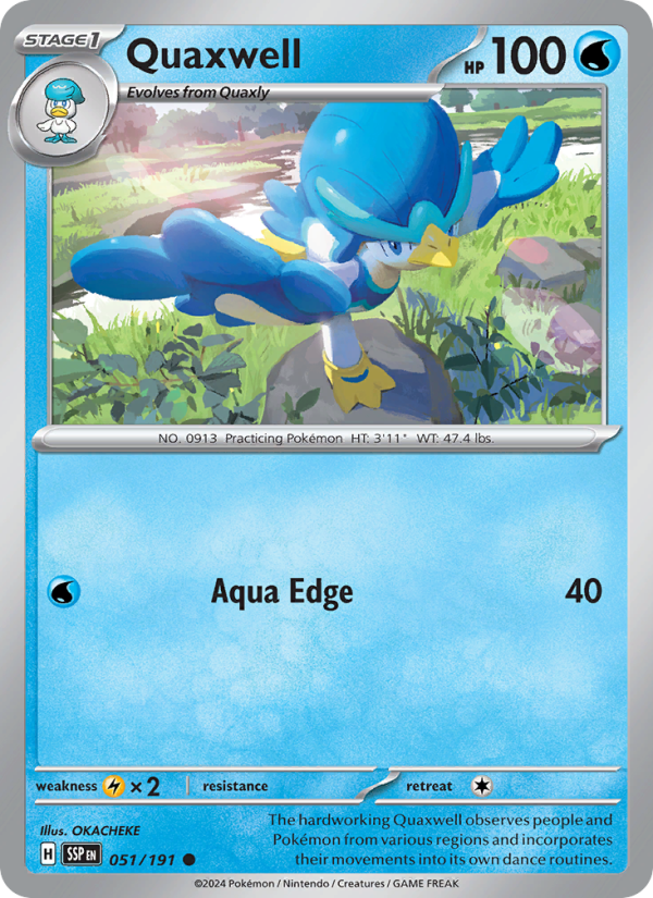 Quaxwell - Pokémon TCG Card