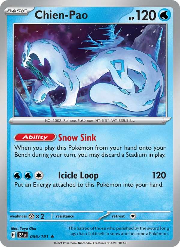 Chien-Pao - Pokémon TCG Card