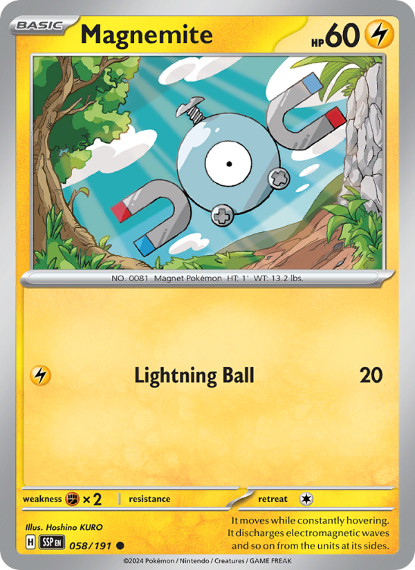 Magnemite - Pokémon TCG Card