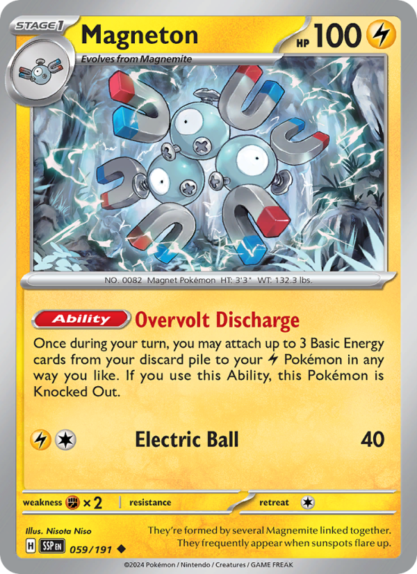 Magneton - Pokémon TCG Card