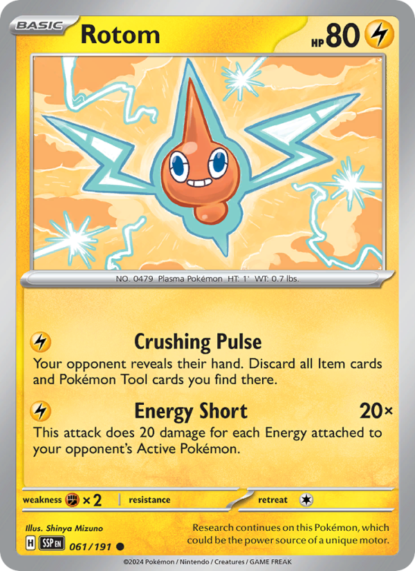 Rotom - Pokémon TCG Card