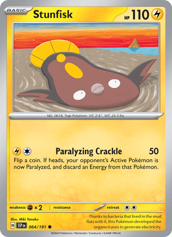 Stunfisk - Pokémon TCG Card