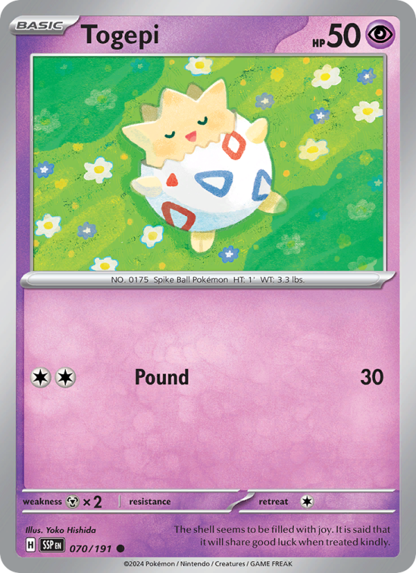 Togepi - Pokémon TCG Card