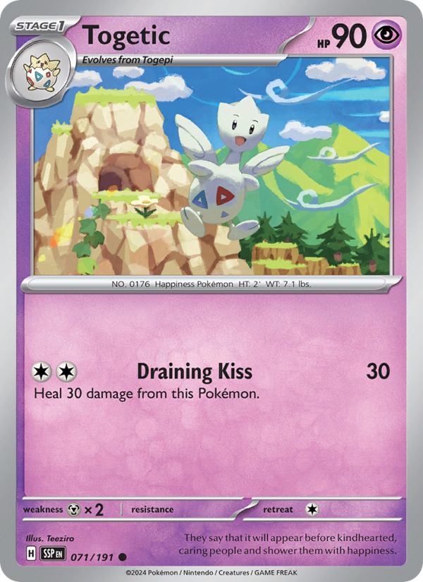 Togetic - Pokémon TCG Card