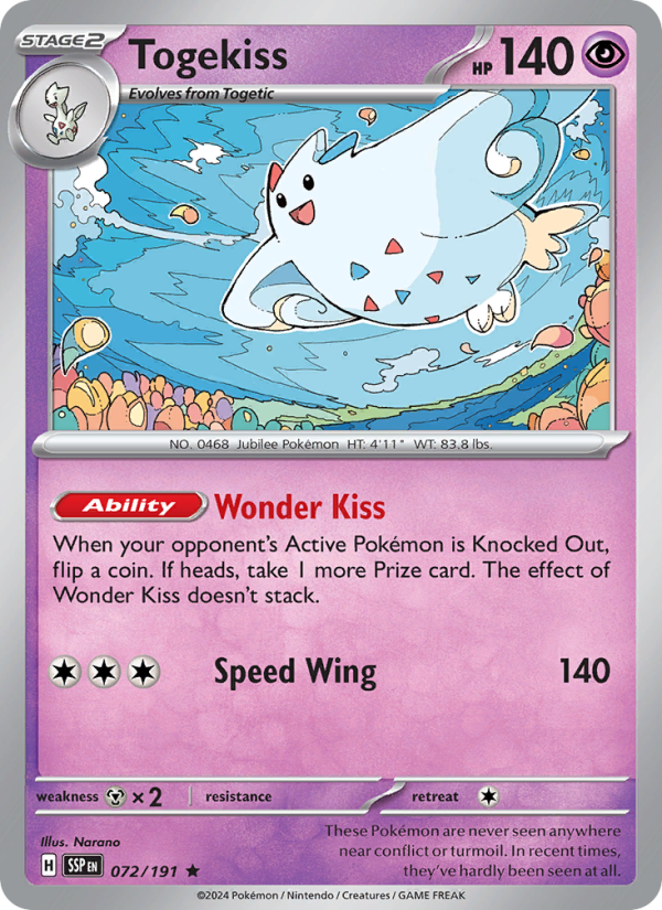 Togekiss - Pokémon TCG Card