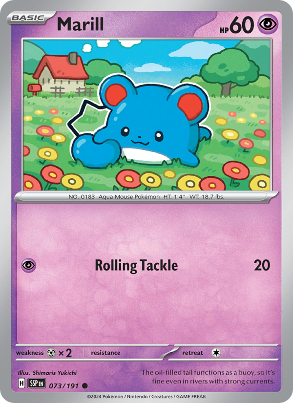 Marill - Pokémon TCG Card