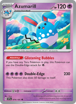 Azumarill - pokemon TCG Card