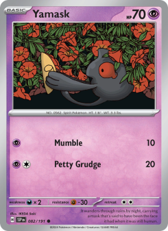 Yamask - pokemon TCG Card