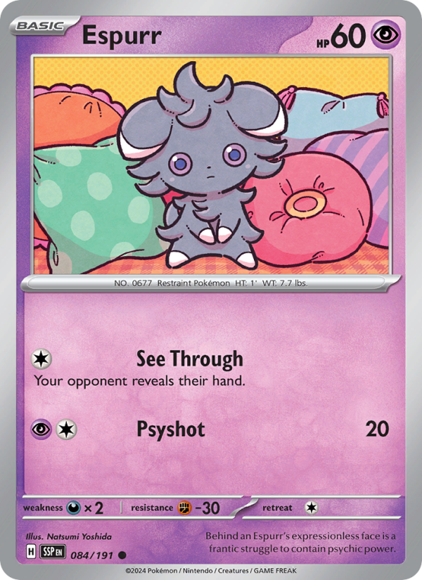 Espurr - Pokémon TCG Card