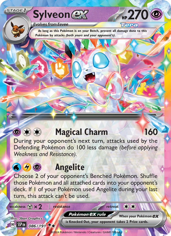Sylveon ex - Pokémon TCG Card