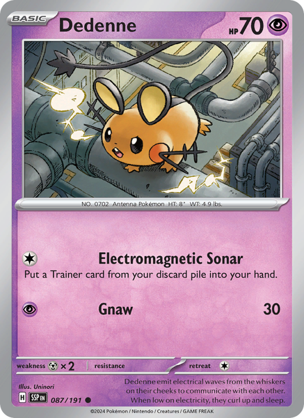 Dedenne - Pokémon TCG Card