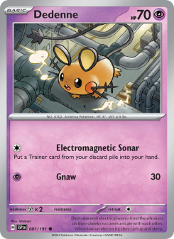 Dedenne - pokemon TCG Card