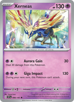 Xerneas - pokemon TCG Card