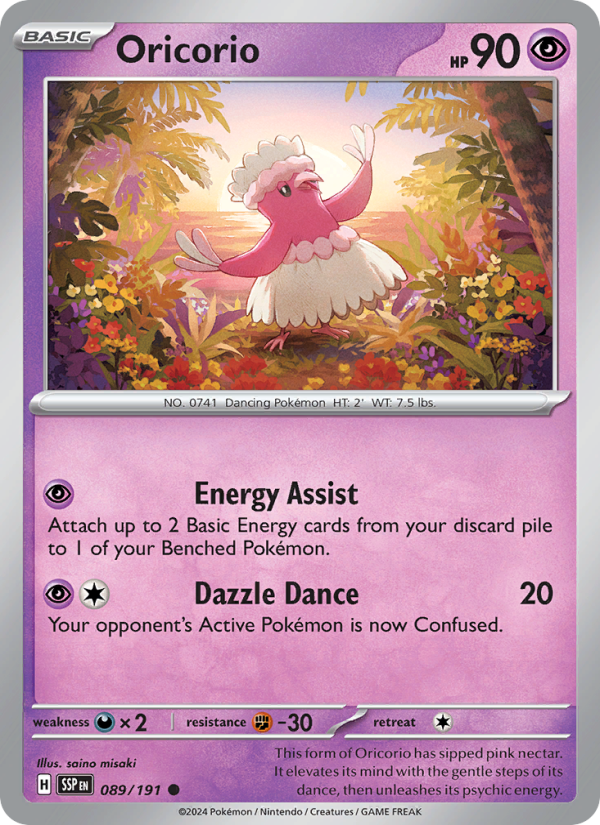 Oricorio - Pokémon TCG Card