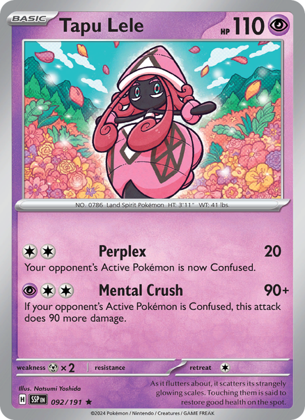 Tapu Lele - Pokémon TCG Card