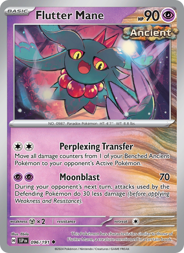Flutter Mane - Pokémon TCG Card