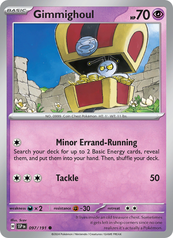 Gimmighoul - Pokémon TCG Card