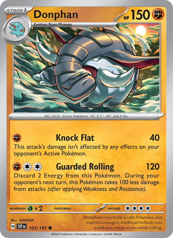 Donphan - Pokémon TCG Card