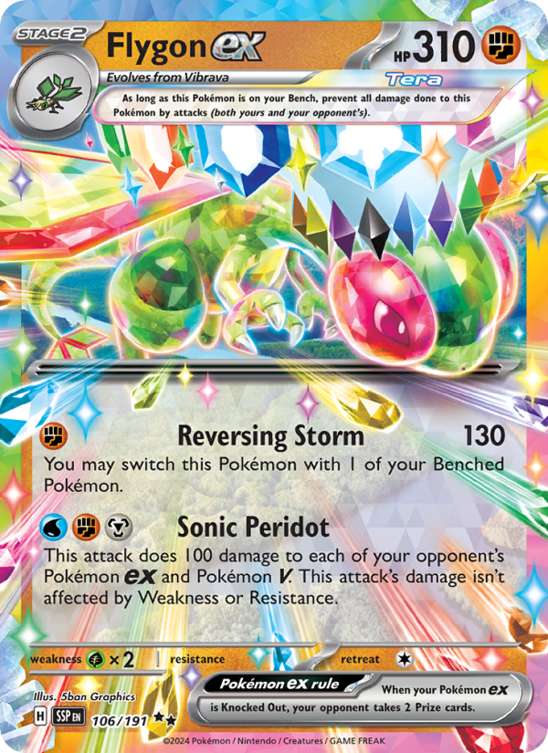 Flygon ex - Pokémon TCG Card