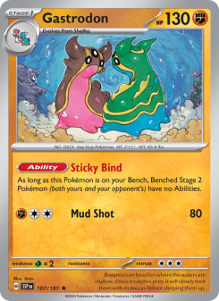 Gastrodon - pokemon TCG Card