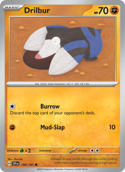 Drilbur - pokemon TCG Card
