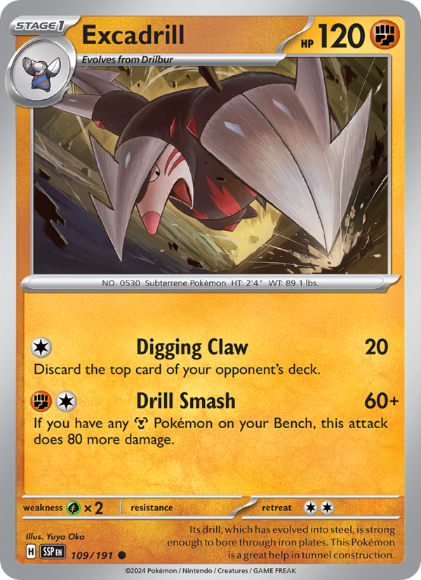Excadrill - Pokémon TCG Card