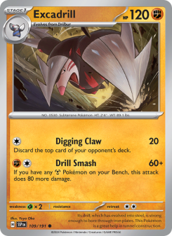 Excadrill - pokemon TCG Card